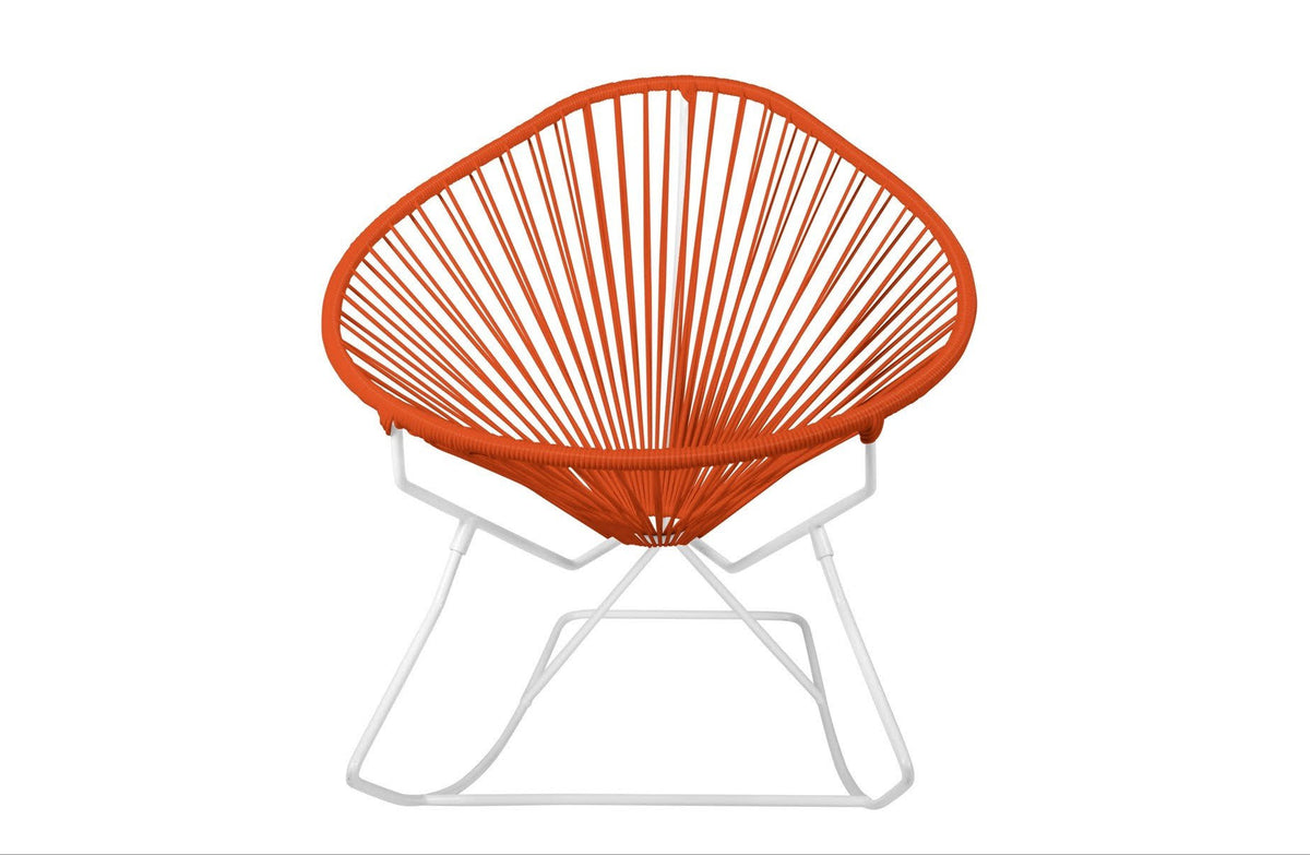 Orange / White Acapulco Rocker Chair U88468