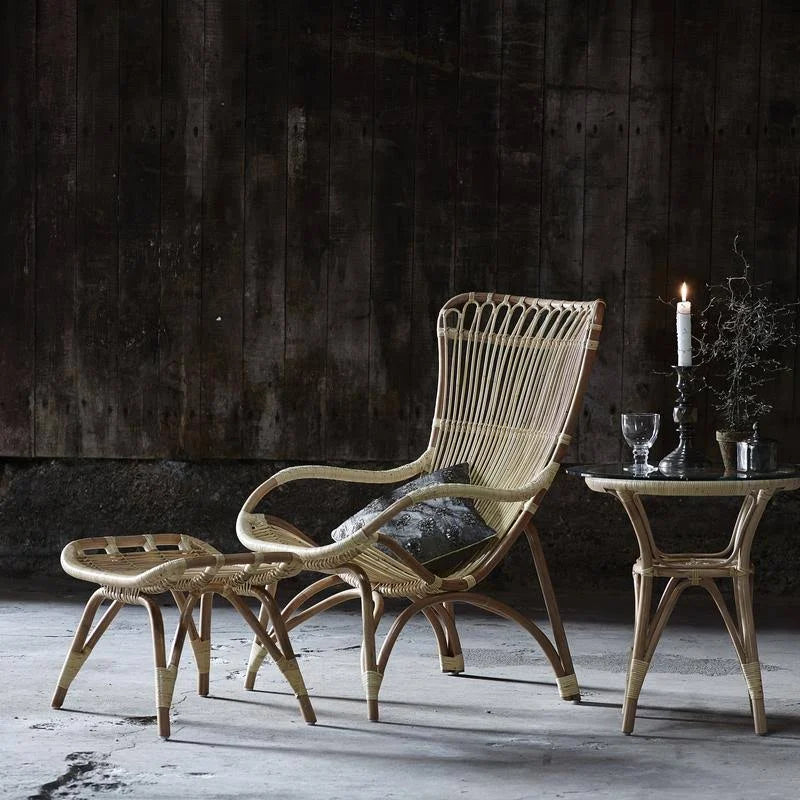 Black Foot Stool Y154