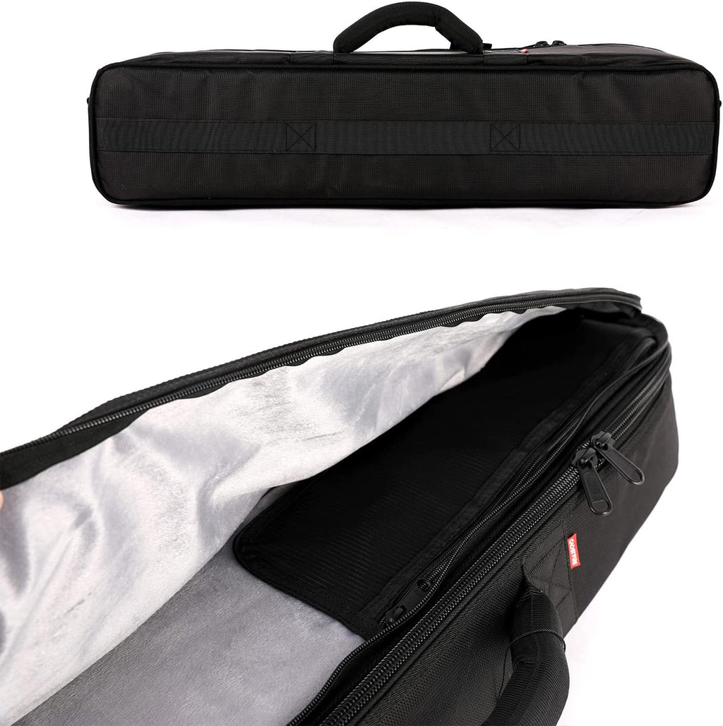 Aluminum Alloy Effect Pedalboard with Carry Bag T32526