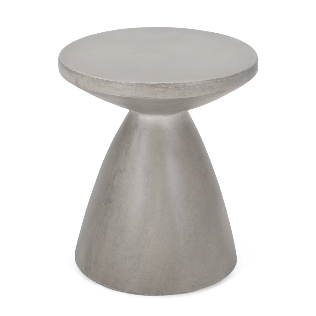 Lightweight Concrete Outdoor Side Table J599850