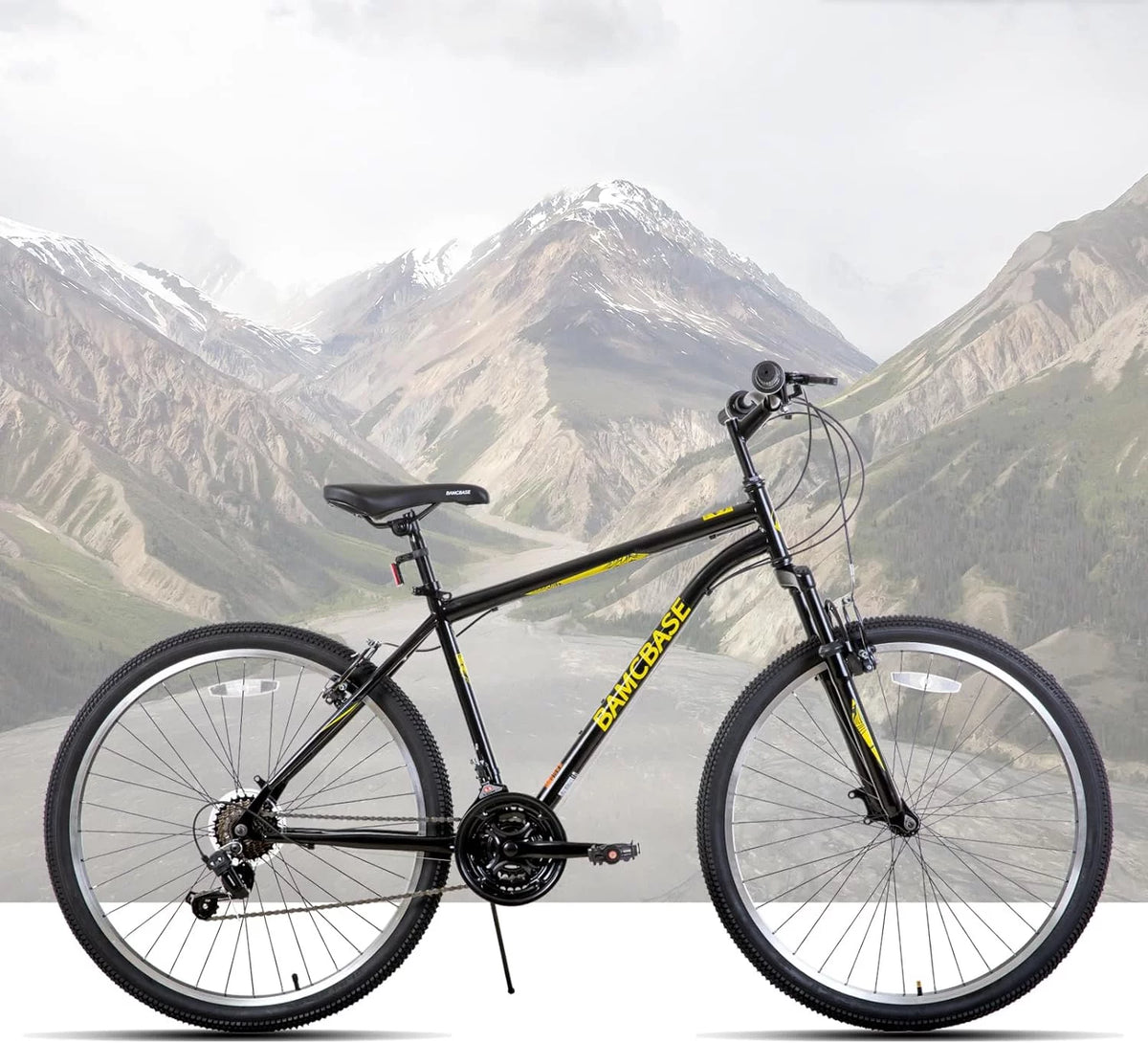 26 27.5 Inch Mountain Bike 21 Speeds Hardtail Bicycle A5835