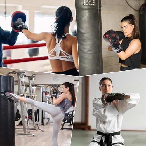 Black Leather Boxing Gloves B93332