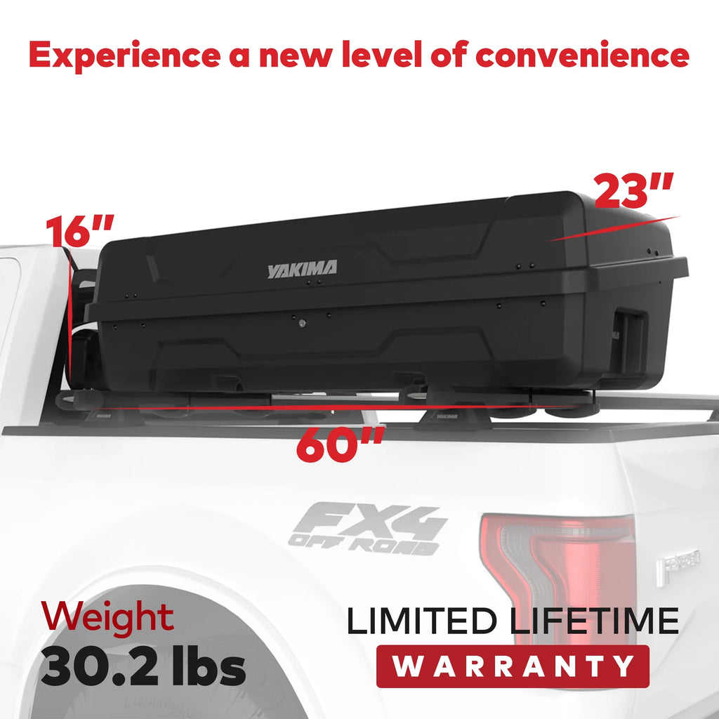 10 cu ft Vehicle Cargo Box with Mounting Hardware S51695