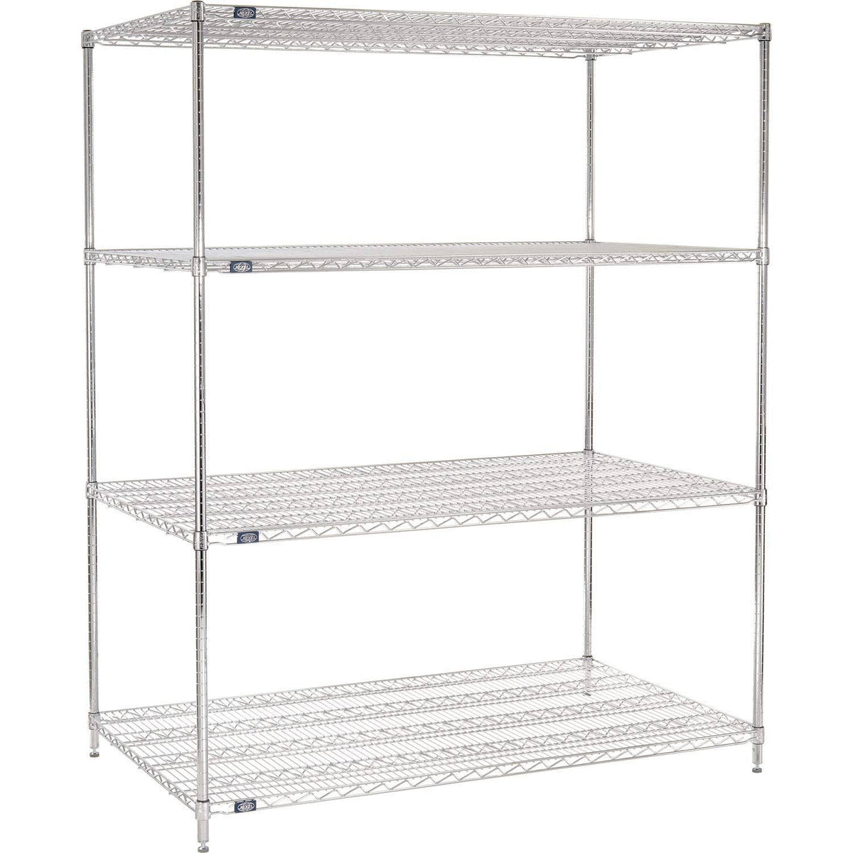 Chrome Wire Shelving Starter 72x22W x 36x22D x 86x22H K73513