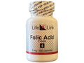 Folic Acid 5 mg 100 Capsules Gluten Free Non-GMO K48954