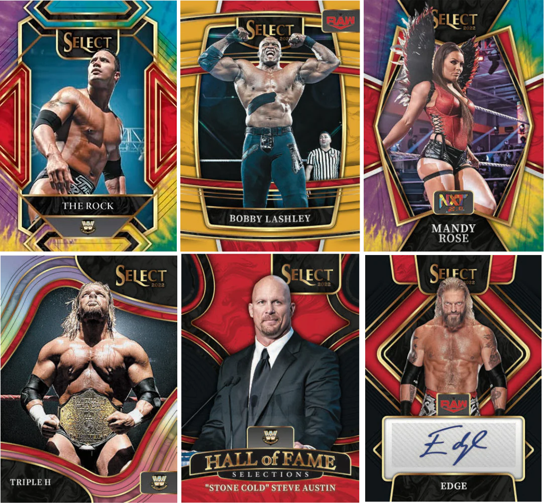 2022 WWE Wrestling Trading Cards Blaster Box F7037